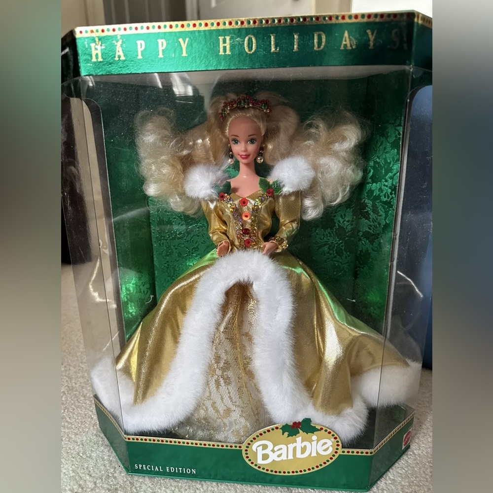 1994 Special Edition Happy Holidays Barbie Doll Mattel
